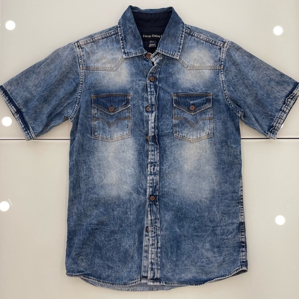*NEW* Jean button down